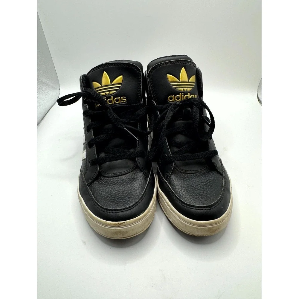 Adidas Originals Drop Step 360 C PS‎ FV5735 Kids 1.5 Sneaker Black Leather Shoes